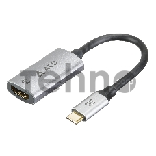 Fusion CH4K Адаптер USB-C в HDMI (4Kx60Hz) (ACD-CH4K-6AL) RTL {50}