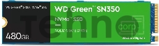 SSD накопитель Western Digital WD Original PCI-E x4 480Gb WDS480G2G0C Green SN350 M.2 2280