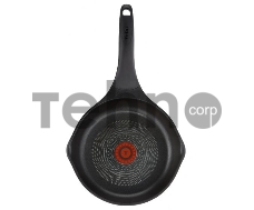 Сковорода TEFAL H1180474 / Supreme Gusto, литой алюминий с антипригарным покрытием, черная 24 см