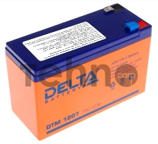 Батарея Delta DT 1207 (12V, 7Ah)