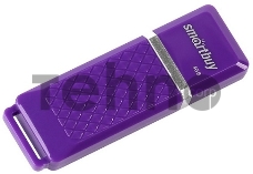 Внешний накопитель 4Gb USB Drive <USB2.0> Smartbuy Quartz series Violet (SB4GBQZ-V)