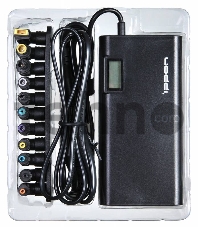 Блок питания Ippon SD90U автоматический 90W 15V-19.5V 10-connectors 1xUSB 2.1A от бытовой электросети LСD индикатор