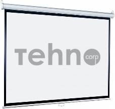 Настенный экран Lumien Eco Picture [LEP-100106]  127х127см (рабочая область 121х121 см) Matte White восьмигранный корпус, возможность потолочн./настенного крепления, уровень в комплекте, 1:1 (треугольная упаковка)