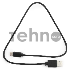 Кабель USB Гарнизон GCC-USB2-AMCM-0.5M, USB2.0 AM/ USB3.1 Type-C, 0.5м, пакет