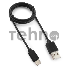 Кабель USB Гарнизон GCC-USB2-AMCM-1M, USB2.0 AM/ USB3.1 Type-C, 1м, пакет