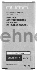 Аккумулятор Li-ion Qumo SS5 (QB 005), Аналог аккумулятора Samsung© EB-BG900BBEGRU, 2800 мА-ч, 3.7В