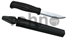 Нож Mora 510 (11732) стальной разделочный лезв.95мм прямая заточка черный