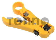 Инструмент ITK TS2-GR20 для зачистки кабеля UTP (упак:1шт) желтый