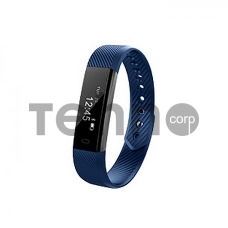 Смарт-браслет Lime 115 Blue Шагомер, Подсчет калорий, Часы, Будильник, Синий ремешок