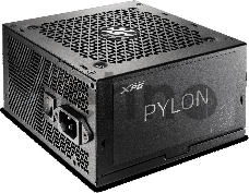 Игровой блок питания чёрный XPG PYLON750B-BLACKCOLOR (750 Вт, PCIe-4шт, ATX v2.31, Active PFC, 120mm Fan, 80 Plus Bronze)