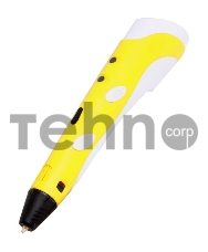 Ручка 3D Cactus CS-3D-PEN-E-YL PLA ABS LCD желтый