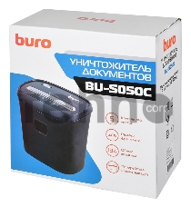Шредер Buro Home BU-S050C (секр.P-3)/фрагменты/5лист./13лтр./пл.карты