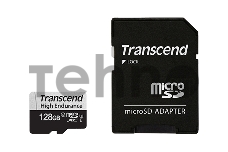 Карта памяти 128GB microSD w/ adapter U1, High Endurance