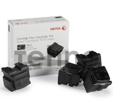  Набор твердочернильных брикетов  XEROX 108R00940   Черный, black 4шт. (8600 отпечатков) для  XEROX ColorQube 8570 (Channels)