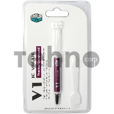 Термопаста Cooler Master IC-Value V1 (RG-ICV1-TW20-R1) белая термопаста 4.6 г 