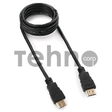 Кабель HDMI Гарнизон GCC-HDMI-1.8М, 1.8м, v1.4, M/M, черный, пакет