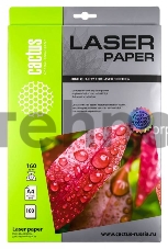 Бумага Cactus CS-LPA4160100 A4/160г/м2/100л. глянцевое для лазерной печати
