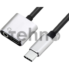 Greenconnect Адаптер переходник-гибкий USB 2.0 Type C/ AUDIO, CM/CF+jack 3,5mm F Greenconnect Адаптер переходник-гибкий USB 2.0 Type C/ AUDIO, CM/CF+jack 3,5mm F