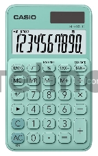 Калькулятор карманный Casio зеленый 10-разр.