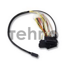  Кабель ACD-SFF8643-SAS8482SB-10M,  INT, SFF8643-to-4*SFF8482+SB ( MiniSAS HD-to-SAS internal cable) 100cm
