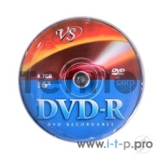 Диск  DVD-R VS (PERFEO) 4.7Gb, 16x, Сake Box 50шт.