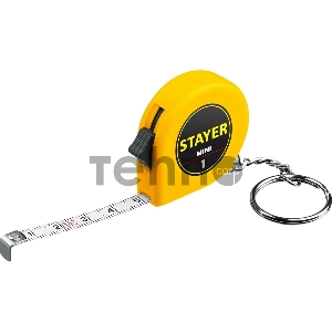 Рулетка-брелок STAYER Standard Mini цвет хромовый Рулетка-брелок STAYER Standard Mini цвет хромовый