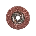 Круг лепестковый торцевой абразивный "Луга" для шлифования, 125 х 22,23мм, зерно P80(A80) [3656-125-80], фото 2