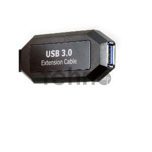 Кабель-адаптер USB3.0-repeater, удлинительный активный <Am-->Af> 10м VCOM <CU827>