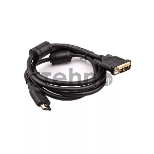 Кабель HDMI AM/DVI(24+1)M, 1.8м, CU, 1080P@60Hz, 2F, VCOM <CG484GD-1.8M>