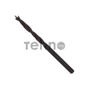 Сверло по дереву , ЗУБР d 5x85/45мм, спиральное М-образная заточка