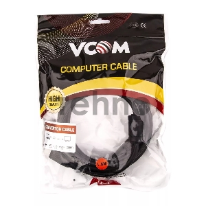 Кабель HDMI AM/DVI(24+1)M, 1.8м, CU, 1080P@60Hz, 2F, VCOM <CG484GD-1.8M>