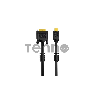 Кабель HDMI AM/DVI(24+1)M, 1.8м, CU, 1080P@60Hz, 2F, VCOM <CG484GD-1.8M>