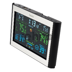 Погодная станция Buro BU-WSH114-COLOR черный