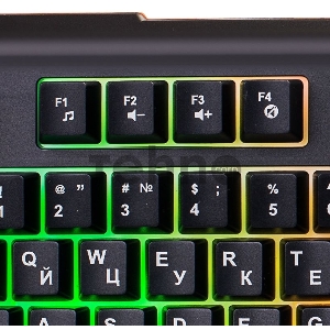 Клавиатура Oklick 710G черный/серый USB Multimedia