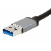 Переходник USB 3.0 -->RJ-45 1000Mbps+3 USB3.0, Aluminum Shell, 0.2м VCOM <DH312A>, фото 7