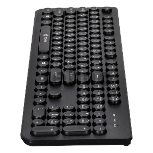 Клавиатура Oklick 400MR черный USB slim Multimedia