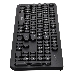 Клавиатура Oklick 400MR черный USB slim Multimedia, фото 3