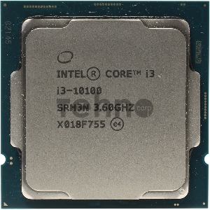 Процессор Intel Core i3-10100 (3.6Ghz/6Mb) tray Socket 1200