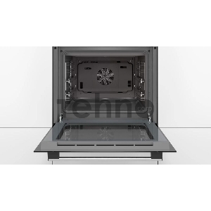 Духовой шкаф Электрический Bosch HBF154YS0 черный/серебристый, встраиваемый