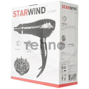 Фен Starwind SHP5816 2200Вт черный