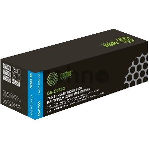 Картридж лазерный Cactus CS-C055C голубой (2100стр.) для Canon LBP663Cdw, LBP664Cx, MF746Cx, MF742Cdw, MF744Cdw
