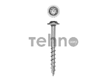 Саморезы для глухих отверстий, ЗУБР 64 х 4.2 мм, 125 шт, редкая резьба, оцинкованные