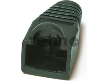Изолирующий колпачок Hyperline BOOT-BK-10 для разъемов RJ-45, черный (10 шт.)