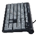 Клавиатура проводная Oklick 480M черный/серый USB slim Multimedia, фото 4