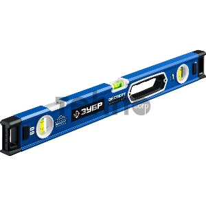 Магнитный мощный уровень с зеркальным глазком ЗУБР Эксперт-М 600 мм