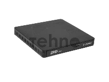 Внешний DVD-привод с интерфейсом USB Gembird DVD-USB-03 пластик, черный