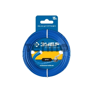 Леска для триммера КРУГ 2.4 мм 15 м ЗУБР Профессионал