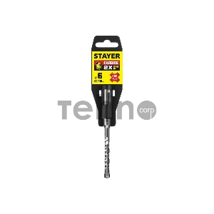 Бур STAYER SDS-plus 6 x 110 мм, Professional 2930-110-06_z02