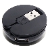 Концентратор 5bites HB24-200BK 4*USB2.0 / USB PLUG / BLACK, фото 4
