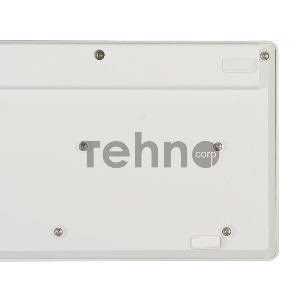 Клавиатура + мышь Oklick 240M клав:белый мышь:белый USB беспроводная slim Multimedia